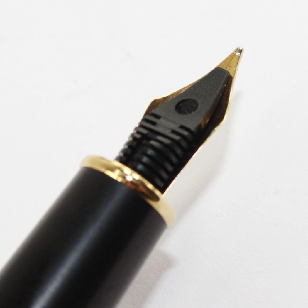Gullor Antique Silver Lucky Dragon Fountain Pen 18kgp with Golden Clip