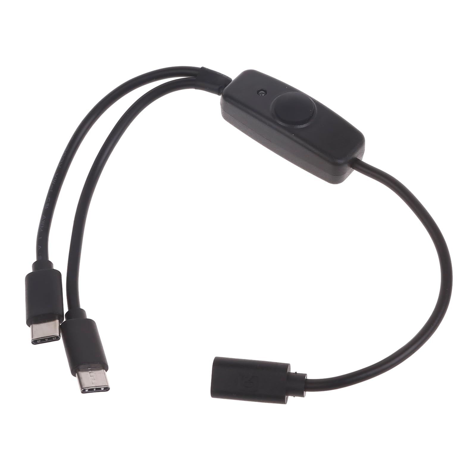RIIEYOCA Cavo di ricarica corto da USB tipo C femmina a