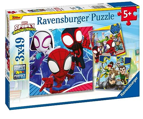 Ravensburger Children Puzzles Spidey's Adventures - Ages 5+