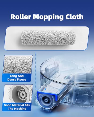 Image of T80 Omni Replacement Parts Compatible with ECOVACS DEEBOT T80 Omni /Yeedi M14 Plus Robot Vacuum - 21 Pcs T80 Omni Accessories Kit:1 Main Brush, 3 Roller Mops, 4 Filters, 6 Dust Bags