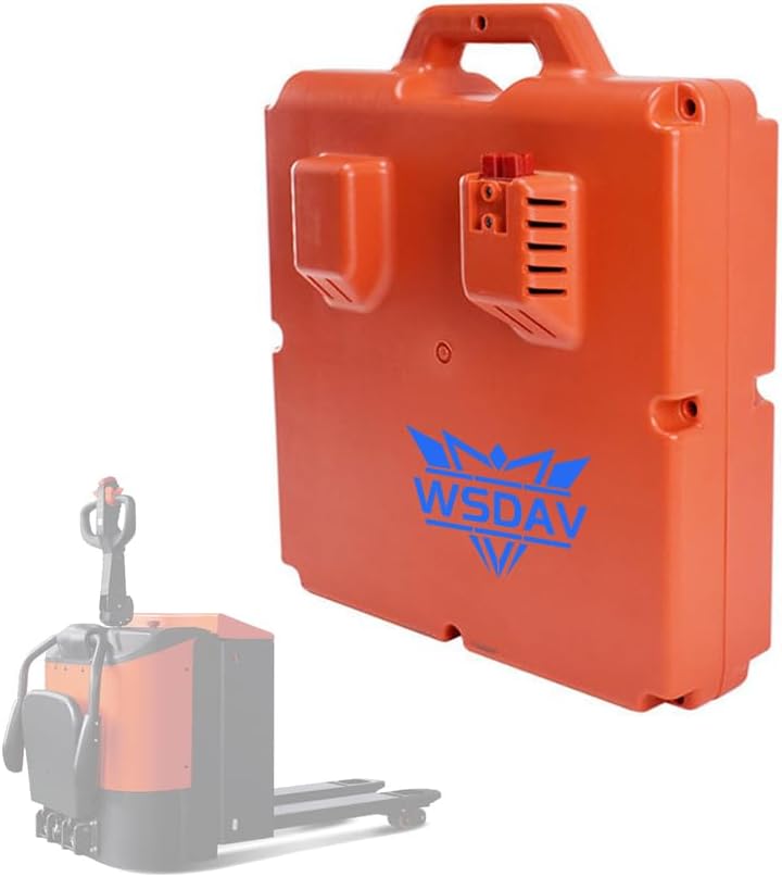 48V Forklift LiFePO4 Battery 48V 20AH Electric Forklift Lithium Battery for Electric Pallet Jack Truck PTE20B/EP15-C Replacement Accessories