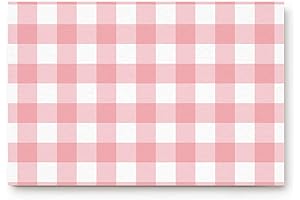 Beguiling Pink Gingham Welcome Doormat for Every Abode
