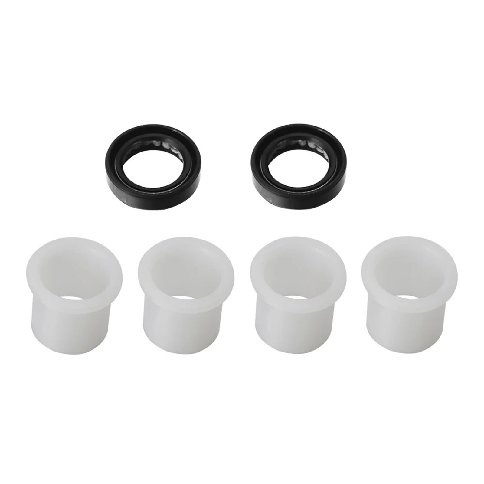 Polainas y Botas de Goma para Horquilla Delantera de Motocicleta, compatibles con Honda CT70 Trail 70 (1972-1979), CL70 SS50, Kit de reconstrucción.