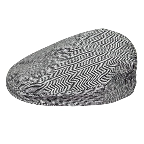 Image of A&J DESIGN Baby Boys Tweed Vintage Drivers Cap Kids Beret Hat