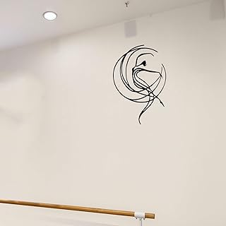 28 Jamaican Metal Art Decor Ideas With Cultural Vibes 7 Metal Line Minimalist Art Wall Sculpture Abstract Dancer Gifts Metal Wal...