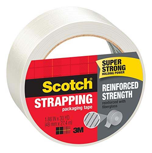 Scotch Reinforced Strength Shipping Strapping Tape, 1.88"X 30 Yd., 1 Roll/Pack (8950-30) #TOP2