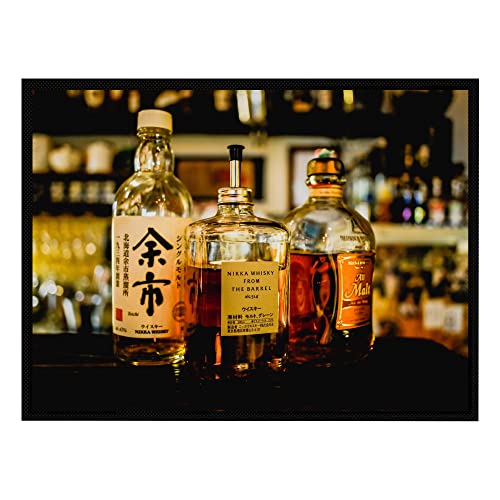 VERO HOME 14410 Fußmatte | Motiv Ernährung Whisky | Für Ihren Eingangs-Bereich | Maße: 80 x...
