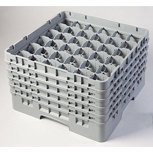 Camrack Glass Rack, W/5 Extenders, Full Size, 36 Compartments, 2-7/8'' Max. Dia., 10-1/8'' Max. (2 Pieces/Unit)