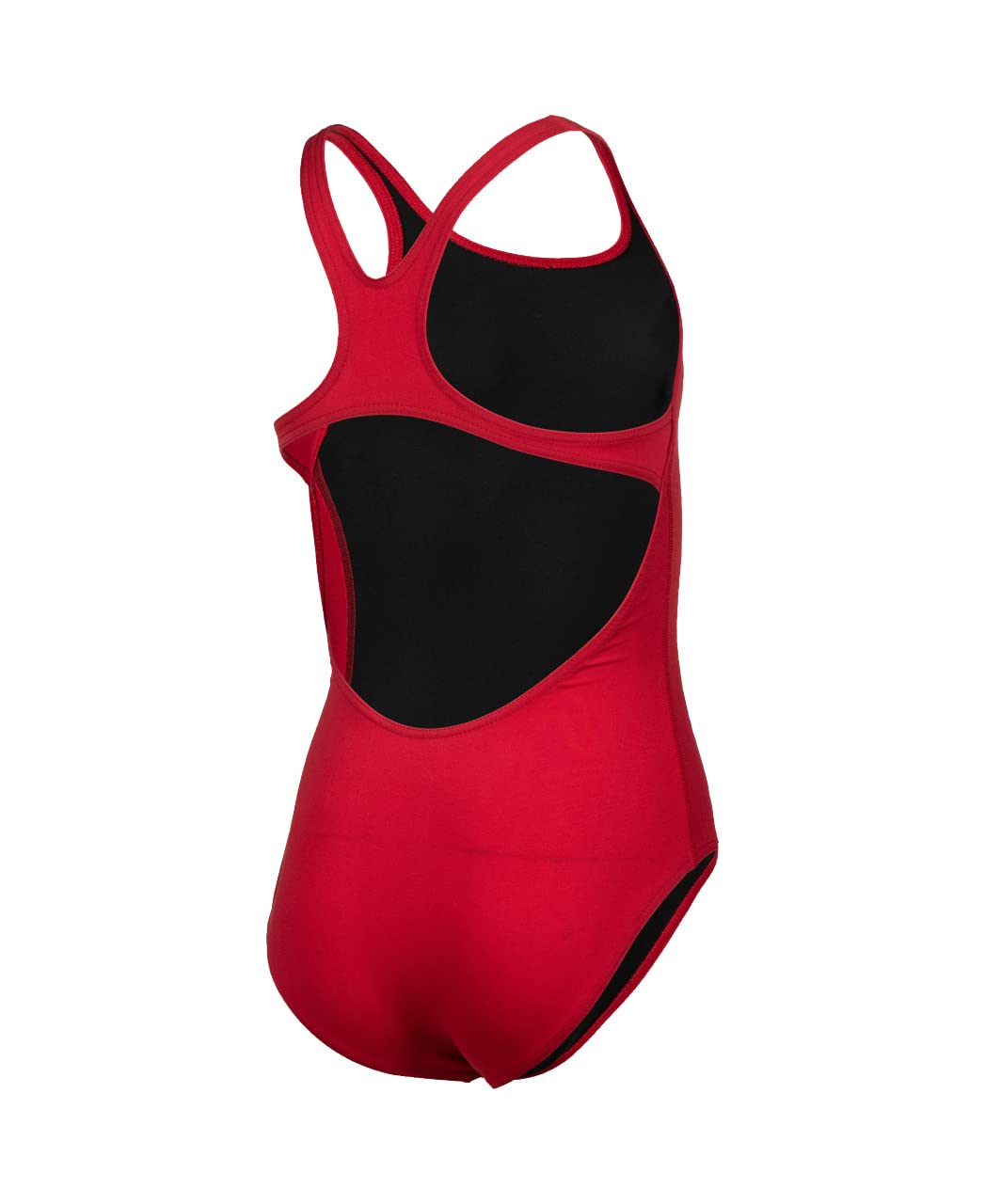 arena Solid Swim Pro Team jednoczęściowy kostium kąpielowy dla dziewcząt, szybkoschnący kostium kąpielowy, sportowy strój kąpielowy z tkaniny arena MaxLife Eco o maksymalnej odporności na chlor,