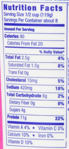 Knudsen Lowfat Small Curd Cottage Cheese With 2% Milkfat (32 Oz Tub) #TOP4