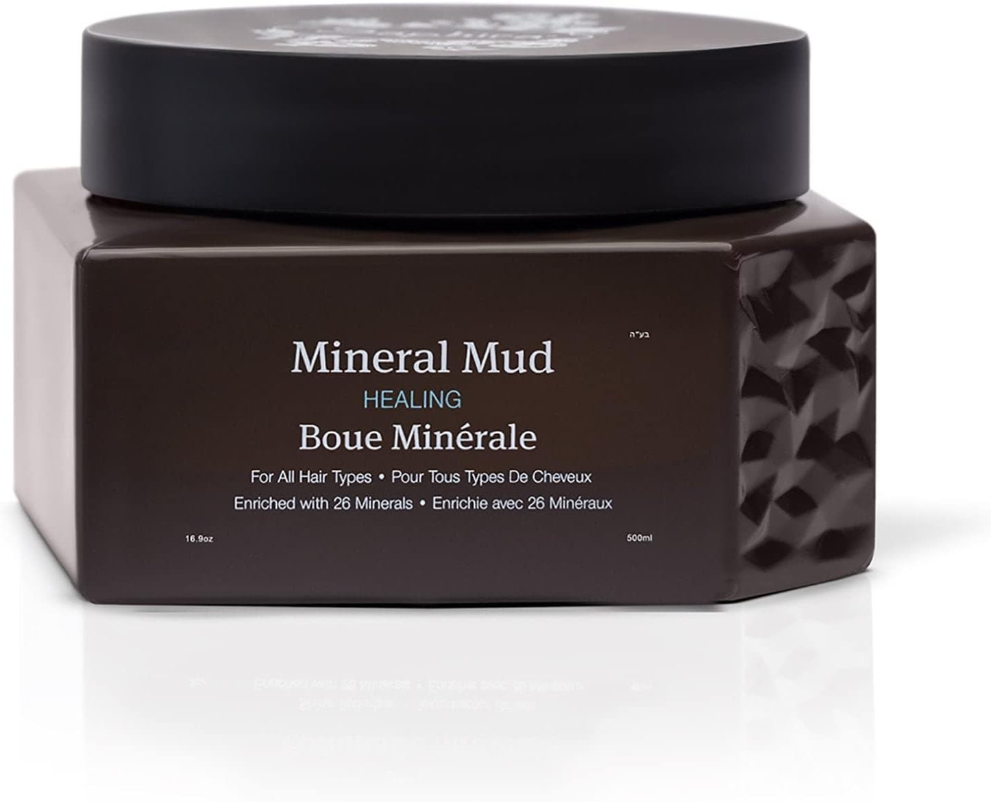 Saphira Mineral Mud Hair Mask, Deep Healing Hair Treatment for Dry, Damaged, Bleached, Color-Treated Hair and Scalp, Sulfate-Free, Paraben-Free, Repairs, Hydrates and Adds Shine, 16.9 Ounce