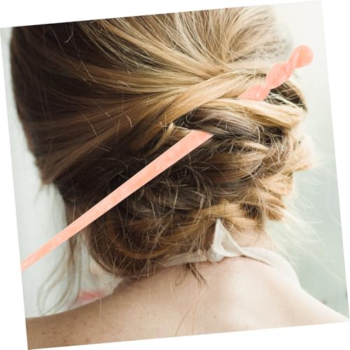 Épingles à cheveux acétate durables pour chignon rétro sans glisser