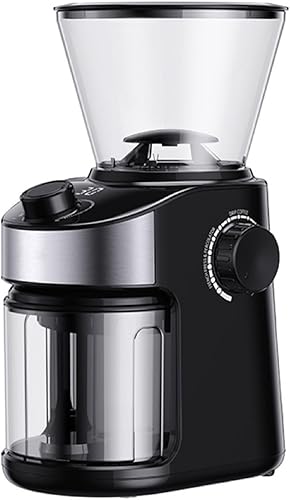 Miniatura 7 de Molinillo De Café Eléctrico, Molinillo De Café Con Fresas Eléctricas Con 25 Ajustes De Molienda Precisos, Temporizador Ajustable De 40 Segundos,