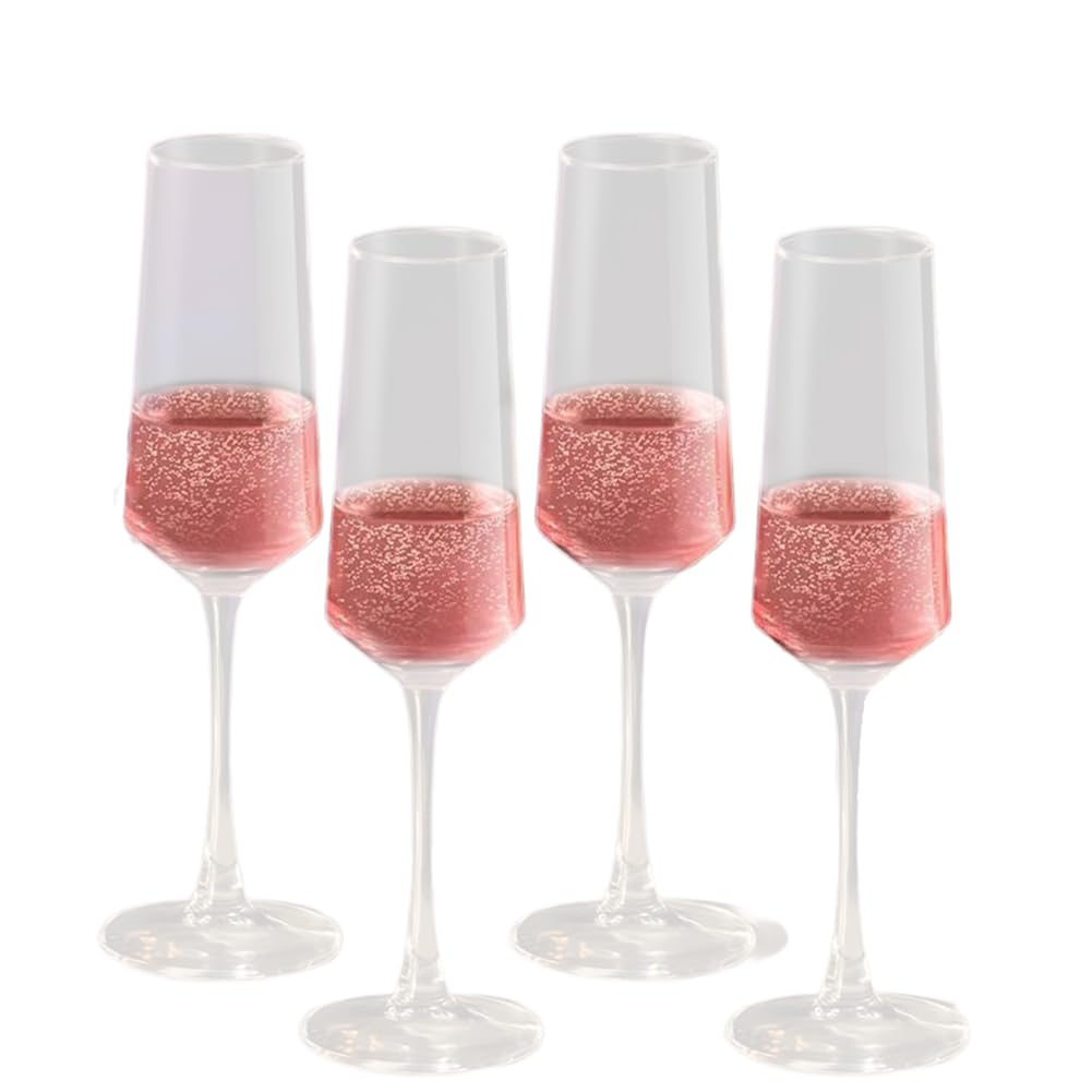 CTRLZS White Wine Glasses Cocktail Glasses Vertical Lines Champagne Glasses Home Glass Goblets High-End Red Wine Glasses