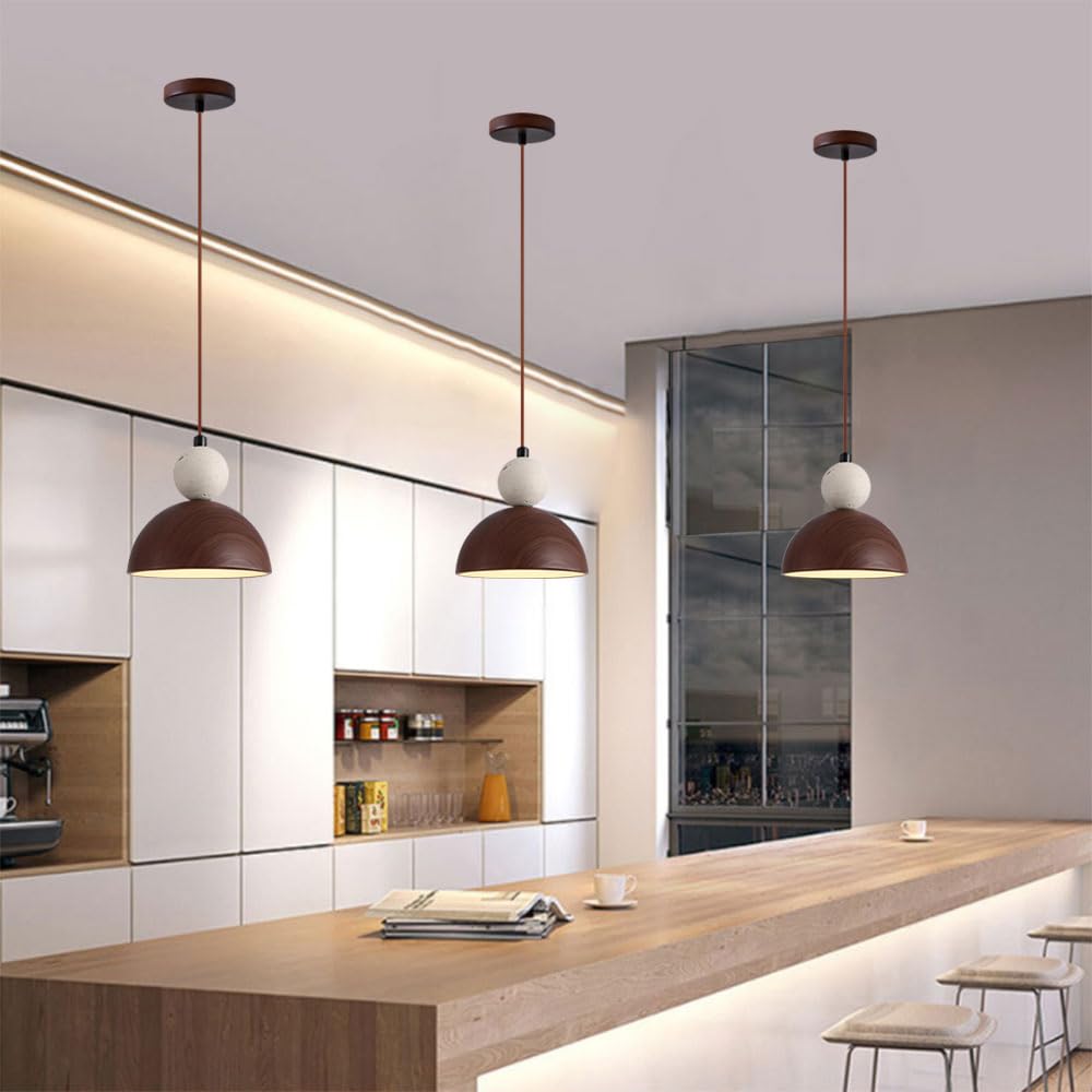 Lampada a sospensione in metallo stile Wabi Sabi, lampada a a soffitto a luce calda a LED, lampadario decorativo in pietra naturale, apparecchi di illuminazione for la decorazione