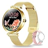 ⏳ 【Larga duración y gran compatibilidad】 El reloj inteligente se puede usar durante 5 a 10 días o 30 días en espera cuando se carga durante 2 horas. Este reloj inteligente es adecuado para casi todos los teléfonos inteligentes, como Huawei, Samsung, iPhone, etc. NOTA: cuando hay un aviso de actualización de software en la aplicación, se recomienda actualizar a la última versión de software para una mejor experiencia.