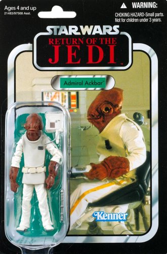 Star Wars 3.75  inch Vintage Figure Ackbar