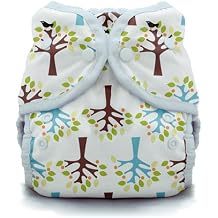 Duo Wrap Snap Diaper in Blackbird Size 1