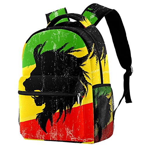 Sac à dos de voyage lion enfant avec porte-bouteille mixte
