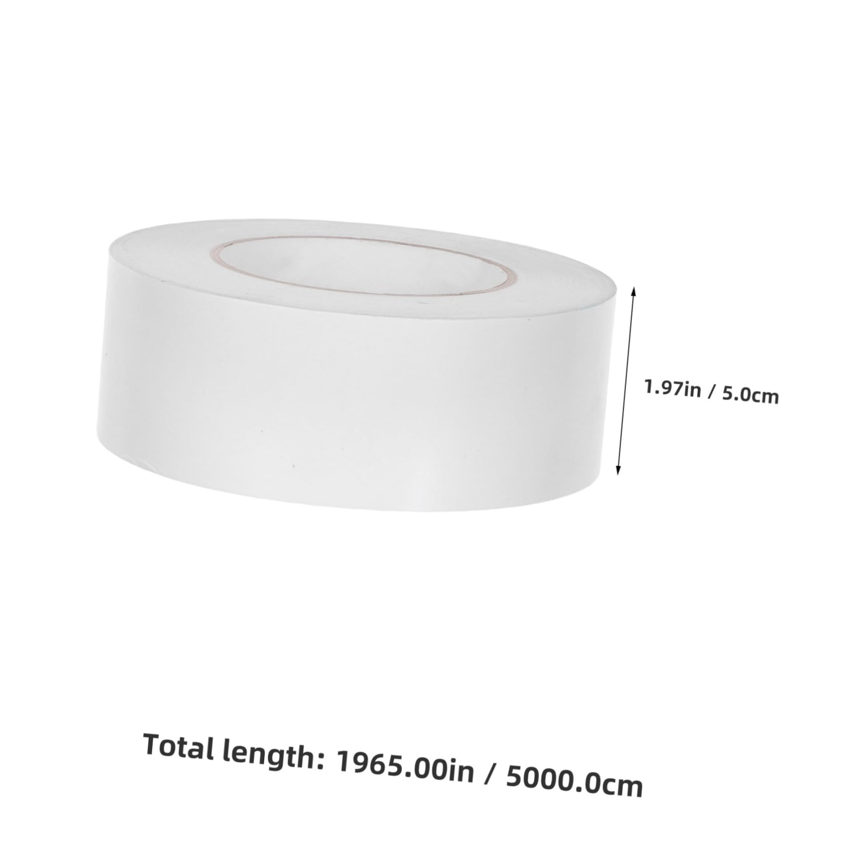 BESTYASH Nastro Biadesivo Trasparente Forte senza Residui in Pet 5cm X 50m per Riparazioni Rapide e Uso Interno Aspetto Invisibile 1 Rotolo