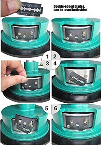 image for Mingfuxin Fabric Sampler Cutter, High Precision 100 Sqcm Round Cloth S