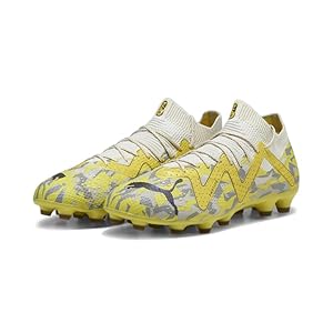 Puma Future 5.1 サッカーシューズ グレー/イエロー PUMA プーマ フューチャー アルティメット HG/AG(グレー