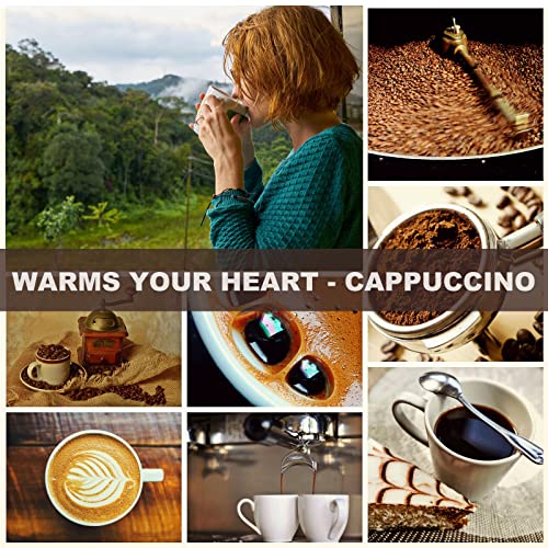 Espumador de leche de mano con pilas batidor eléctrico de espuma para café, café con leche, capuchino, chocolate… - Imagen 7