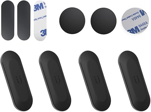 Miniatura 8 de Soporte magnético para control remoto, soporte multifunción, organizador de almacenamiento magnético para control remoto, paquete de 4