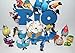 Rio Movie Mini Toy Figure Playset of 12 with Blu, Jewel, The 3 Kids, Luiz, Nigel and New Characters Gabi, Charlie and More!