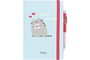 Pusheen Love Collection Premium A5 Notebook with Projector Pen