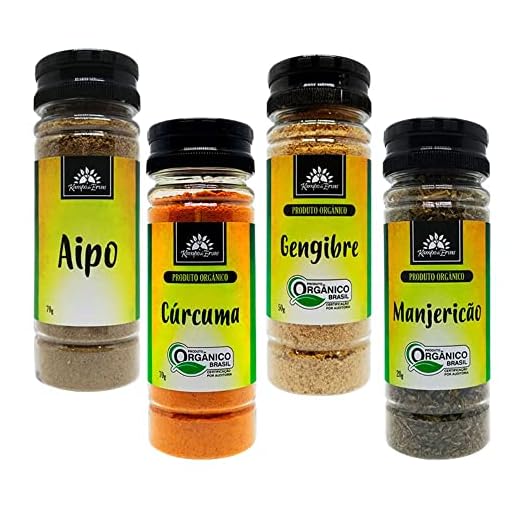 Kit Premium de Temperos Naturais Kampo de Ervas