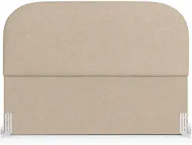 Cabeceira Estofada para Cama Box Casal 140cm Linho Bege Lua - Loja Monte Belo