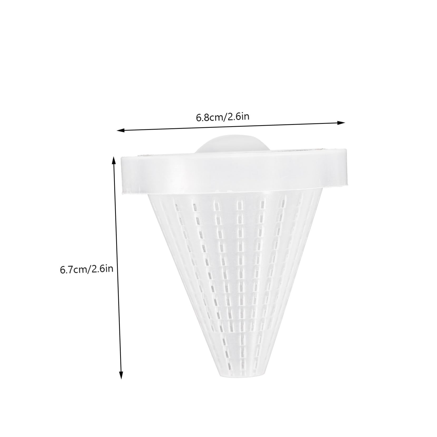 BUGUUYO Safe Material Fish Feeder Suction Aquarium Feeding Cups for Fish Food Ring Random Color