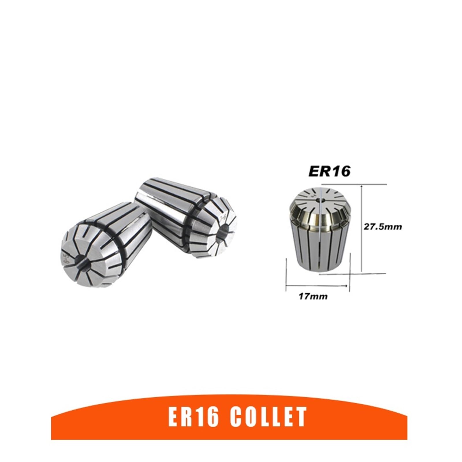 Set Pinze A Molla ER16 1-10mm | 10 Pezzi Per Macchine CNC E Tornio | Precisione E Forza Di Serraggio - Foto 10