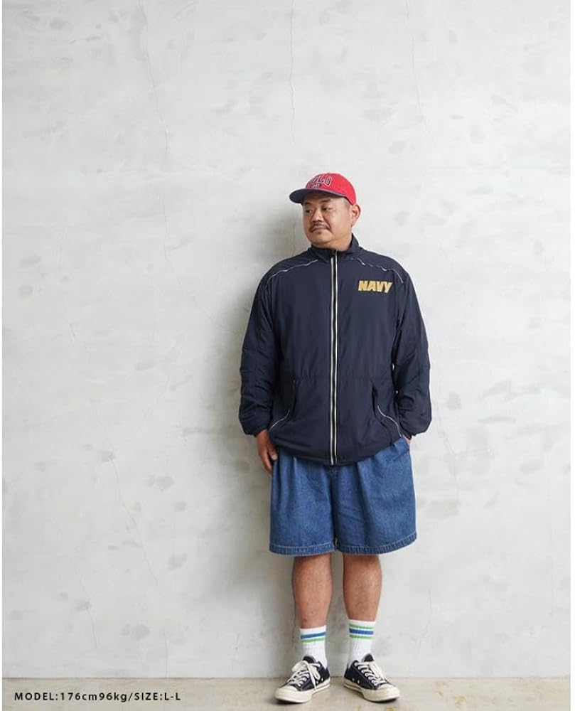 米海軍 US NAVY Physical Fitness ランニング ジャケット MILITARY 実物 新品 デッドストック 米軍 米海軍 US NAVY