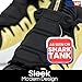 STOMP Athletics: Traction Shoe Armor (As Seen on Shark Tank) - Lightweight Grip Enhancer for Basketball Shoes - Shoe Traction from the Top of Your Laces - Flexible Fit & Easy to Clean - Black