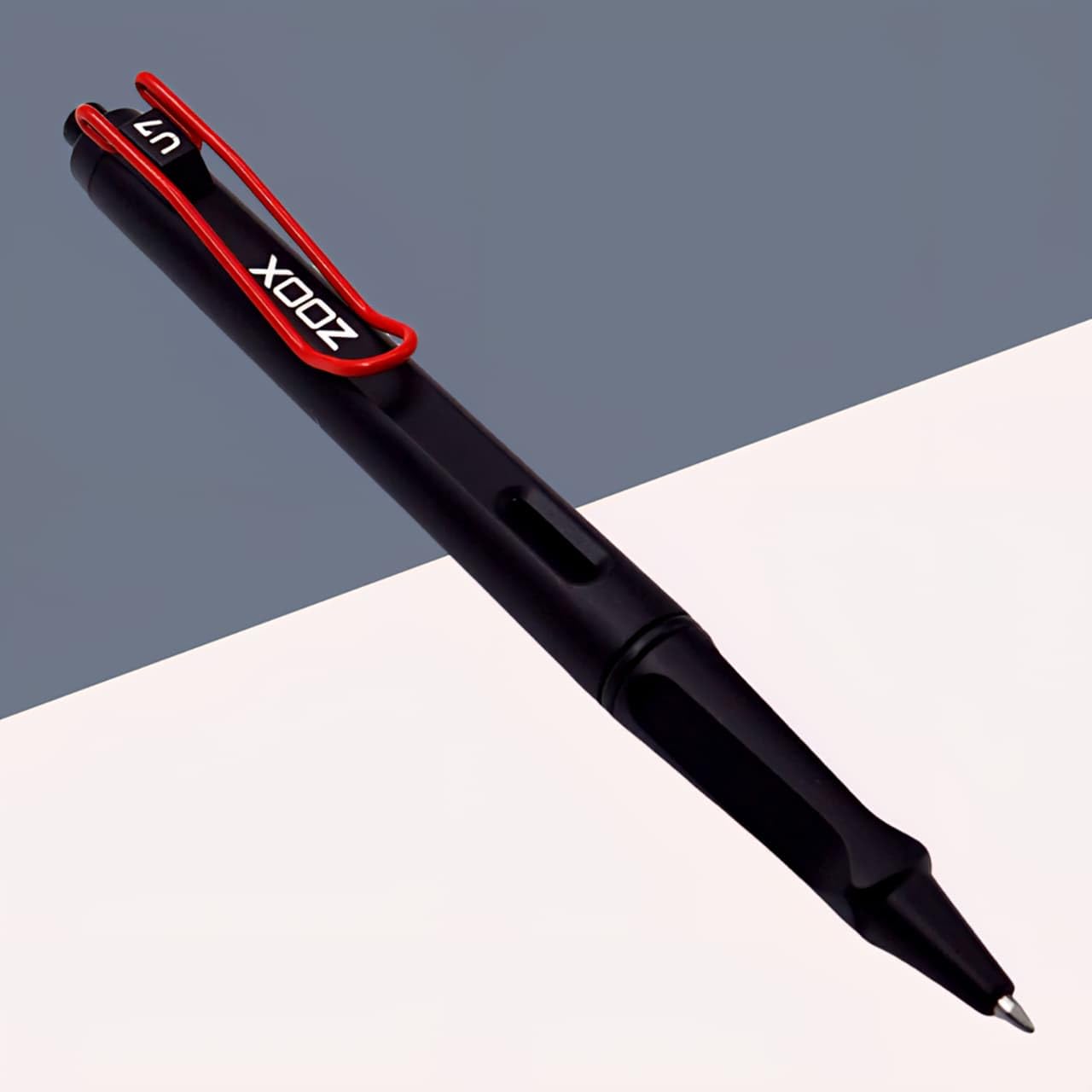 FLAIR ZOOX U7 Retractable Roller Gel Pen- 0.7mm Tip-Blue Ink