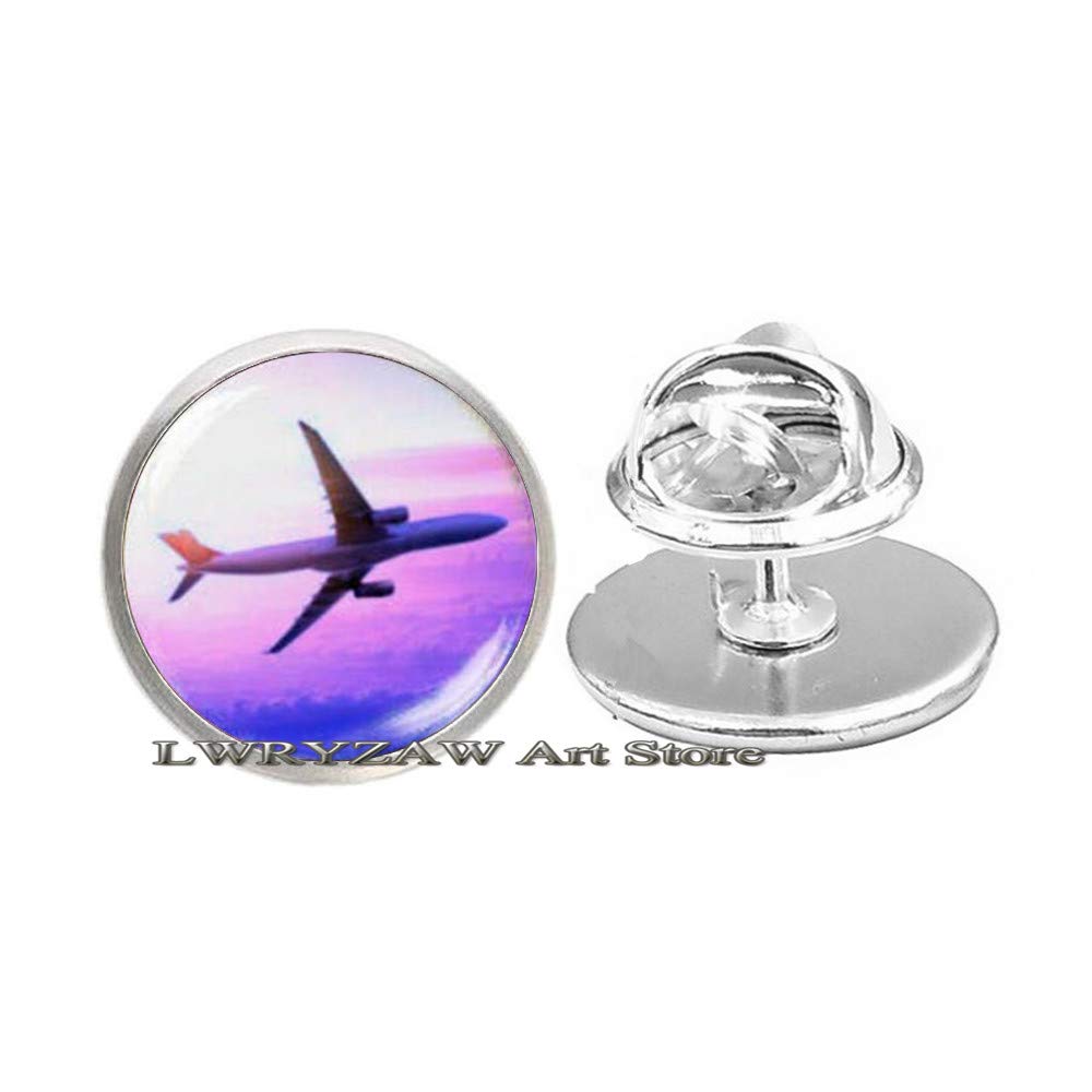 Airplane Brooch for Women, Aviator Birthday Gift for Pilot Gifts, Aviation Brooch, Aviation Jewelry, Air Plane Brooch,M242