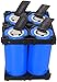 CITYORK 4 Pack 3.2v 32700 LiFePO4 Lithium Li Ion Rechargeable Batteries with DIY Nickel Sheets, 35A Continuous Discharge Maximum 55A Battery
