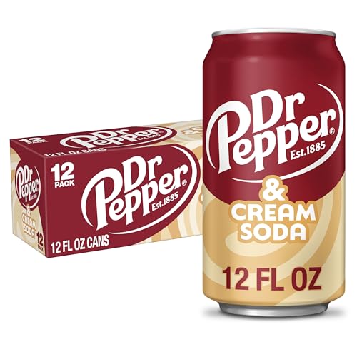 DR PEPPER - & CRÈME SODA, 12 OZ, 12 PK