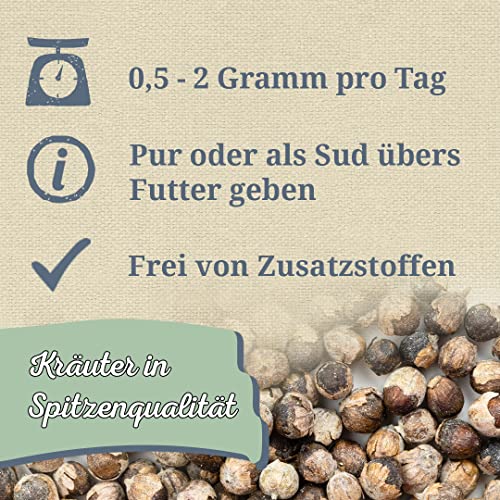Krauterie Mönchspfeffer Hund, Einzelfuttermittel für Hunde (100 g), Mönchspfeffer Ganz in Spitzenqualität