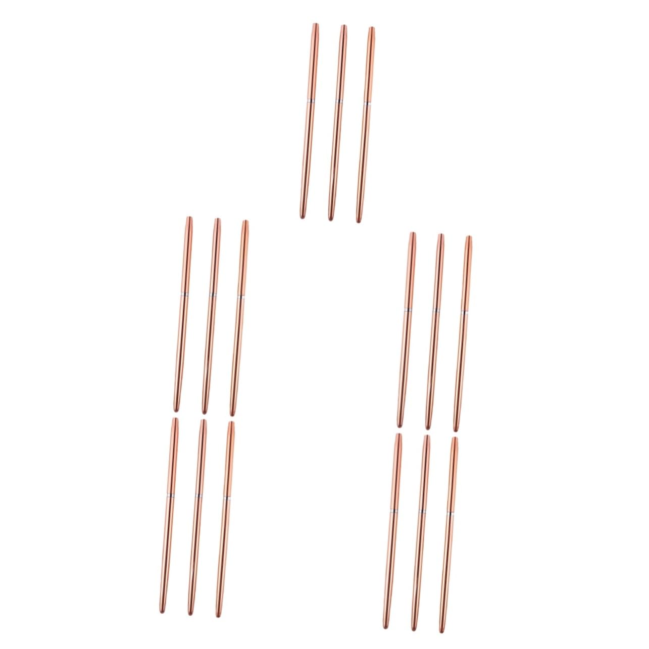 minkissy 15 Pz Pennarello per nail art penna per manicure pennello per unghie per linee attrezzi per pedicure attrezzi pedicure penne per unghie professionali penne per manicure portatili
