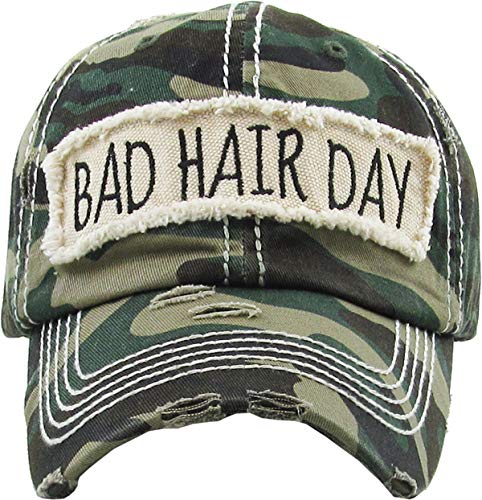 Image of Vacation Beach Camping Womens Baseball Cap Distressed Vintage Unconstructed Embroidered Patch Hat