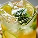LUXU Drinking Glasses 27 oz,Thin Square Set of 4,Elegant Bar Glassware For Water,Juice,Beer, Drinks,and Cocktails and Mixed Drinks,Lead-Free Glass,Glass Drink Tumblers