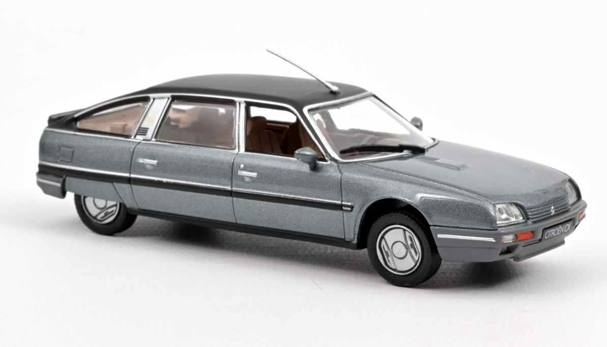 NOREV Citroen CX Turbo 2 Prestige de 1986 Gris Métallisé Voiture de Collection 1/43 Métal