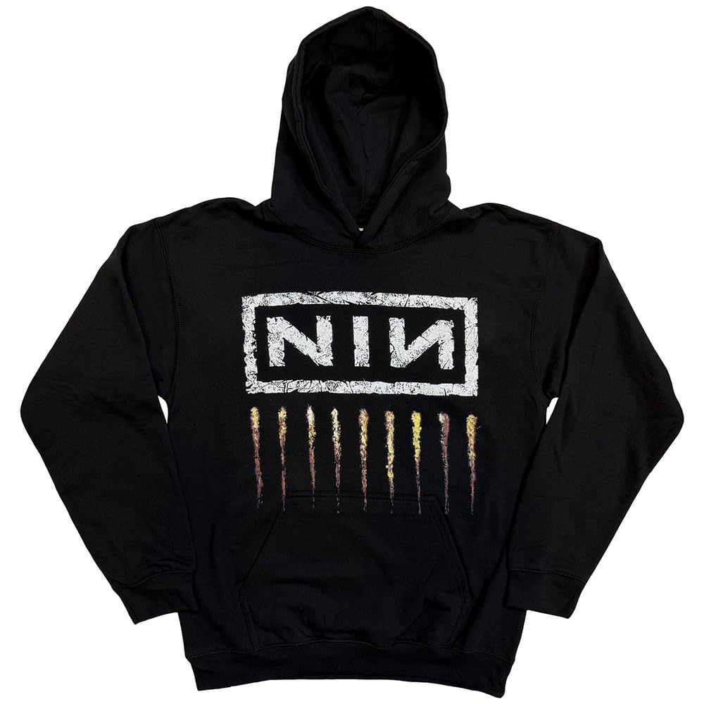 Nine Inch Nails Downward Spiral Pullover Hoodie XL Black