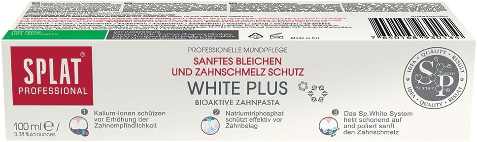 Toothpaste 100ML White Plus
