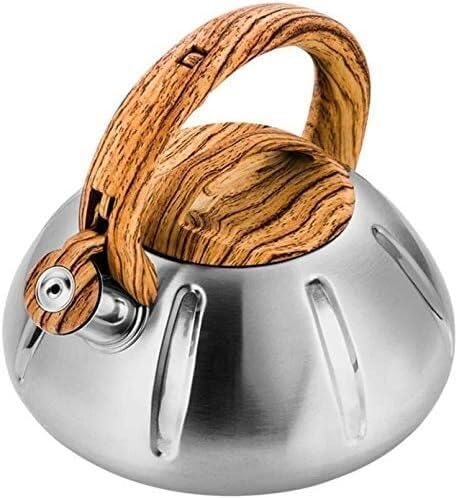 Czajnik indukcyjny ze stali nierdzewnej 3L, elektryczny, gazowy, z gwizdkiem, czajnik do herbaty, kuchenka gazowa, płyta indukcyjna, uniwersalna. (Size : 2.5l)