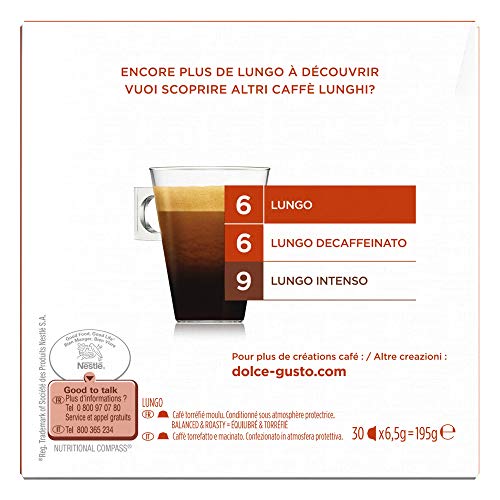 Nescafé Dolce Gusto Lungo - Café - 90 Capsules (Pack de 3 boîtes XL x 30) - Image 5