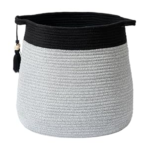 LA JOLIE MUSE Geflochtener Aufbewahrungskorb Wäschekorb